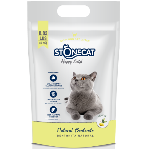 Stonecat Arena Sanitaria Limón 4 Kg