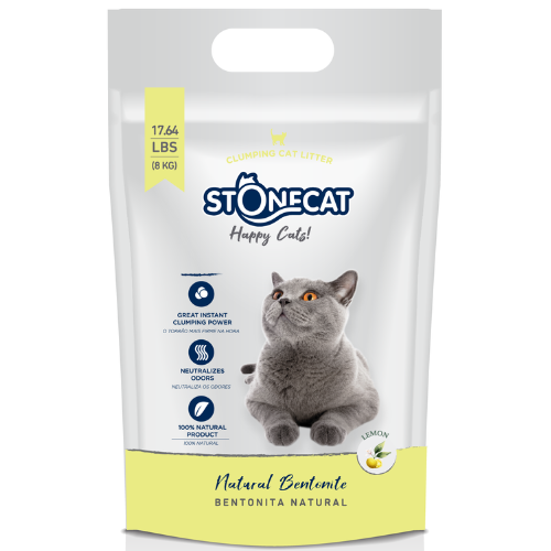 Stonecat Arena Sanitaria Limón 8 Kg