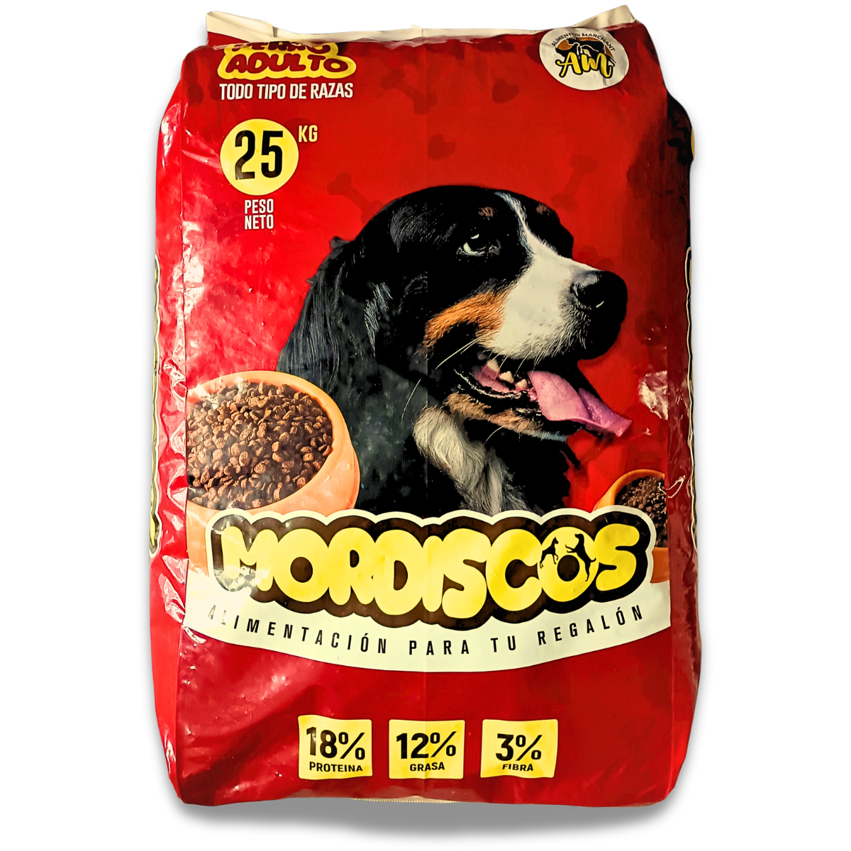 Mordiscos alimento para perro adulto 25 kg
