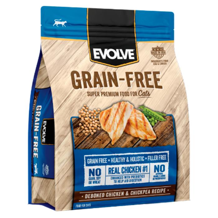 Alimento Evolve para Gato multietapa Gran free Pollo Garbanzo 1,36 Kg