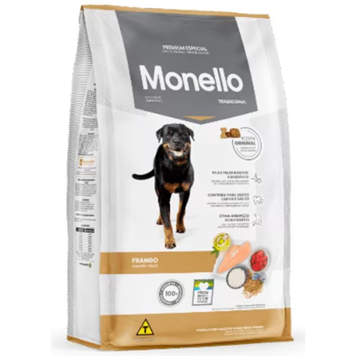 Alimento Monello para Perro Adulto todas las razas sabor pollo 1 Kg