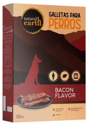 Galleta para Perros Natural Earth sabor Tocino 330 g