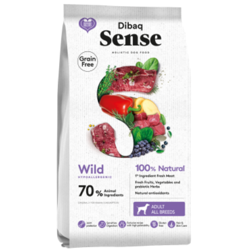 Alimento Dibaq Sense para Perro Adulto "Wild" sabor Jabalí & Ciervo 10 kg