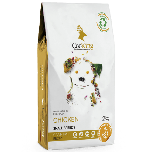Alimento Cooking perro adulto razas pequeñas y mini sabor Pollo 2 kg