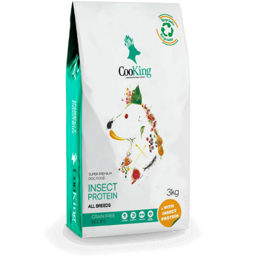 Alimento Cooking para perro Adulto todas las razas con Proteína de insecto 2 kg