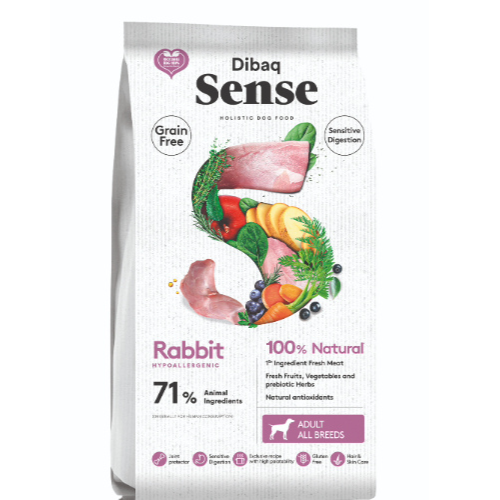 Alimento Dibaq Sense para Perro Adulto sabor Conejo 2kg