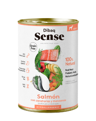 Dibaq Sense Alimento Húmedo Adulto Salmón Lata 380 gr