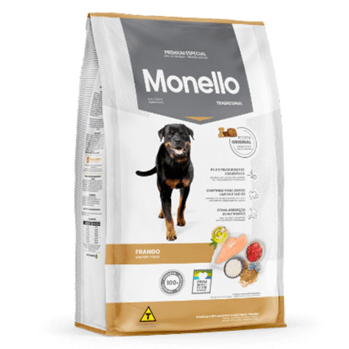 Alimento Monello para Perro Adulto todas las razas sabor pollo 15 Kg