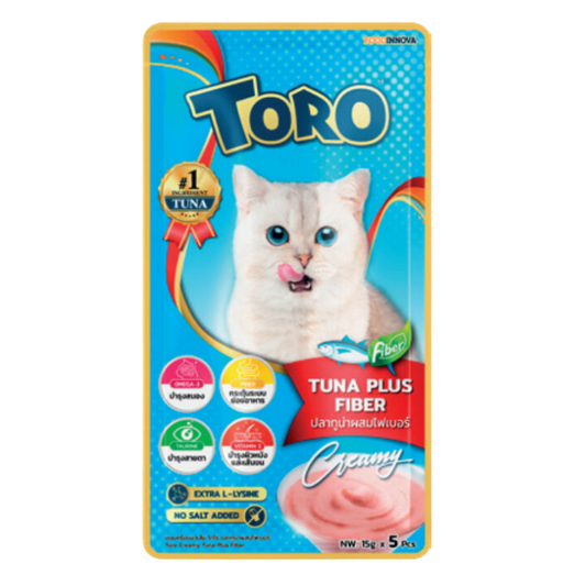 Snack Toro Creamy Atún y Fibra 12x5x15 g